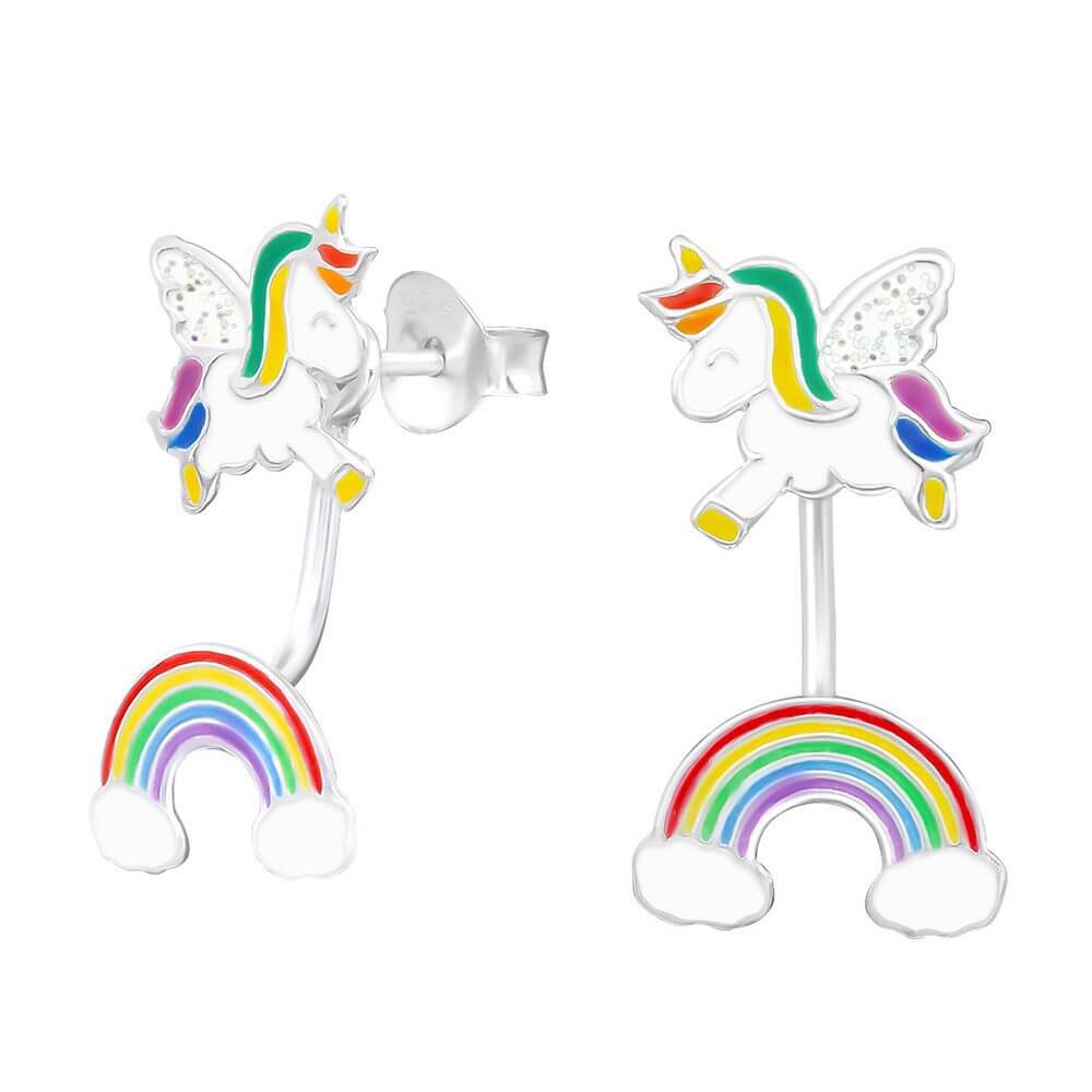 Boucle D'oreille Licorne , Fille